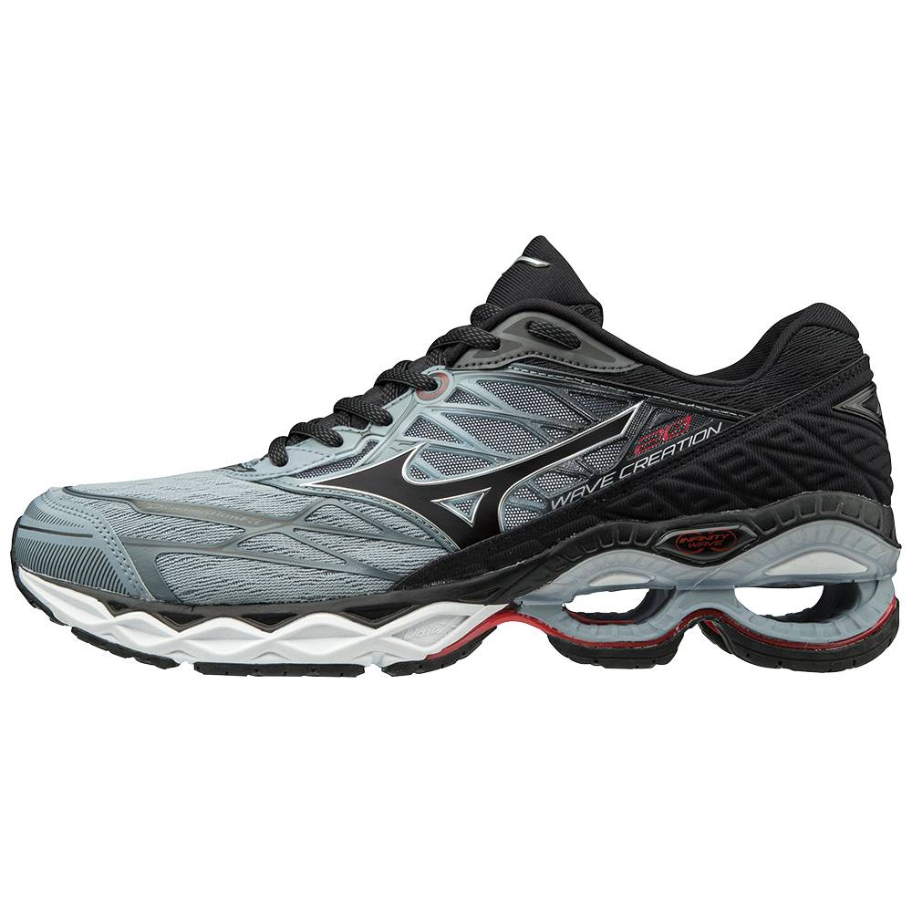 Tenis Para Correr Mizuno Wave Creation 20 Para Hombre Grises/Negros 5031276-TP